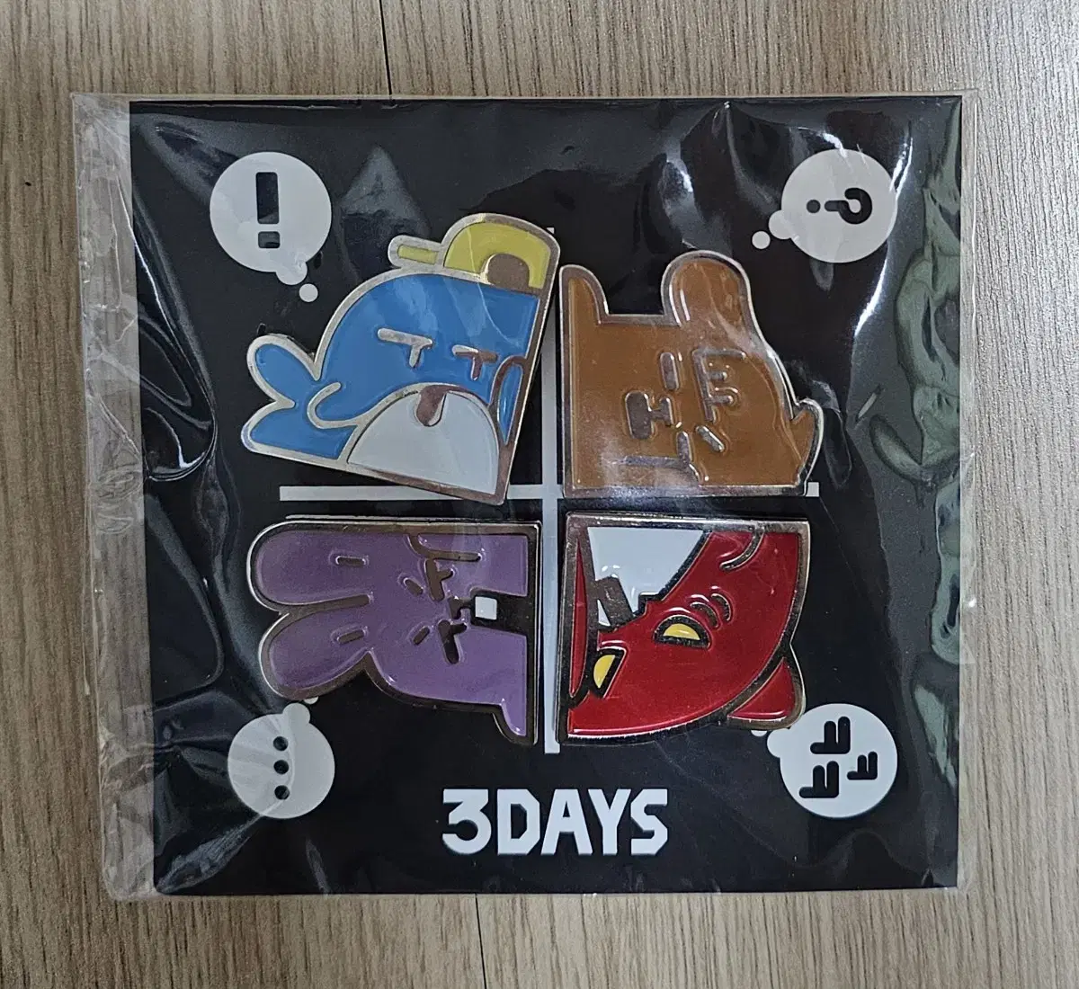 잠뜰 3days 뱃지 포토카드